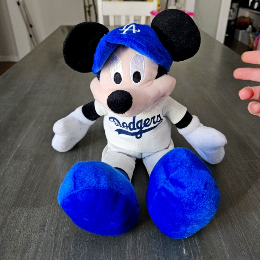 Mickey Mouse Dodgers Plushie